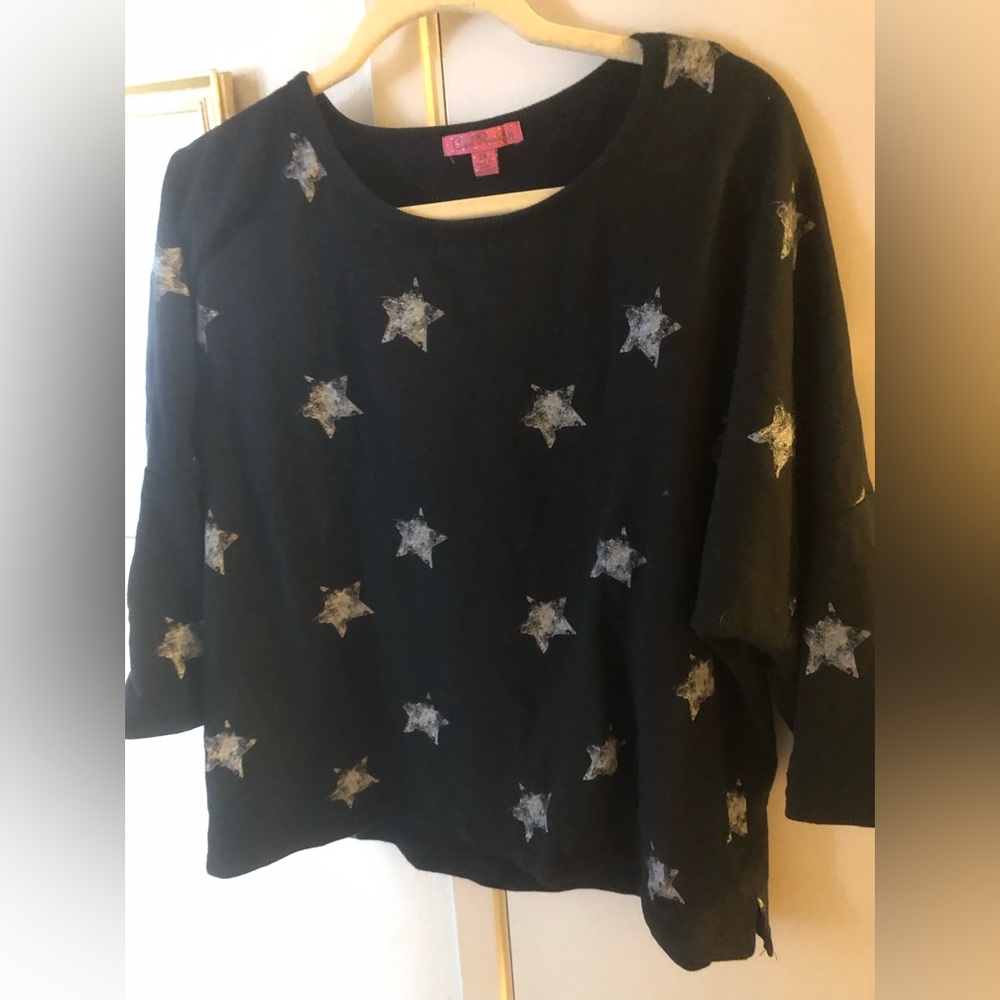 💫4-sale Curve Revolution Star Terry Cloth Sweatshirt- 634 $25 or $20 w/offer